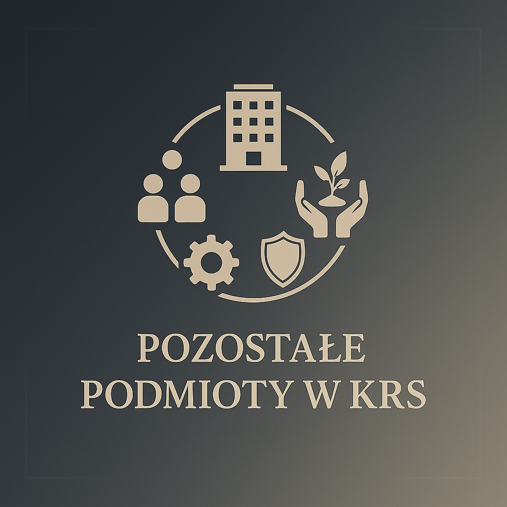 Pozostałe podmioty w KRS